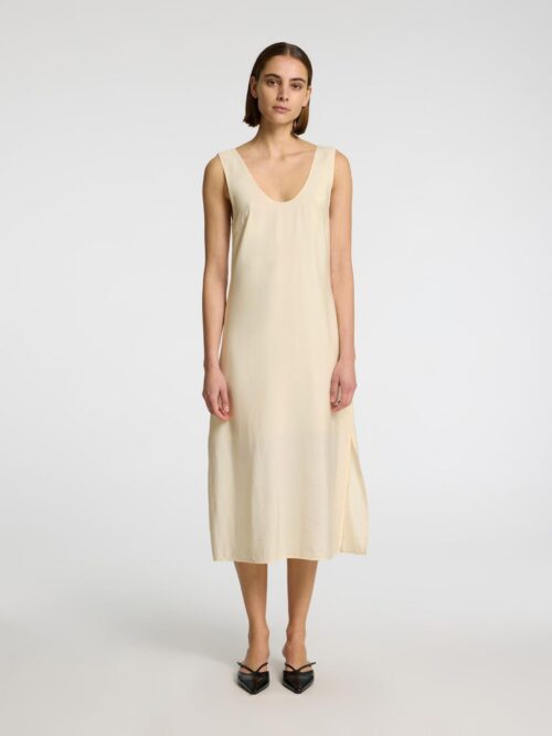 ABITO VISCOSA CANOTTA MIDI